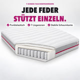 Taschenfederkern-Matratze 180 × 200 – Bild 2